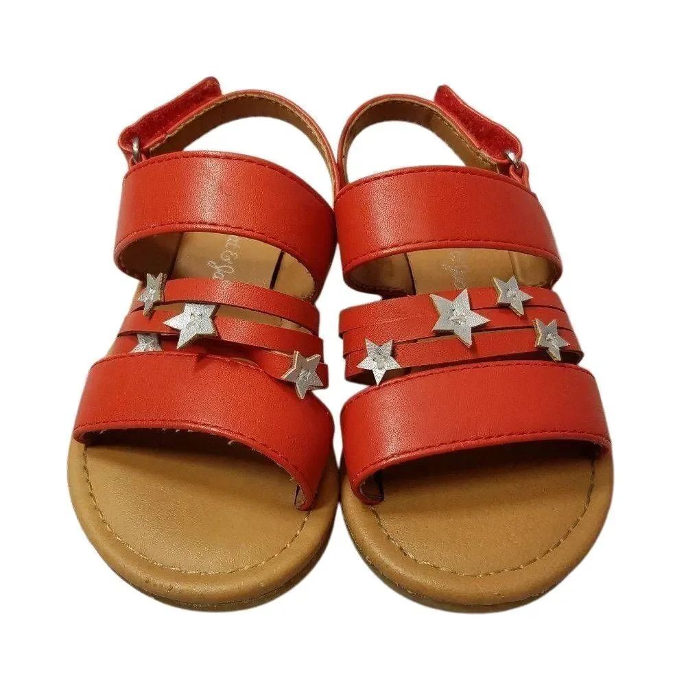 Cat and Jack Patriotic Sandals 5